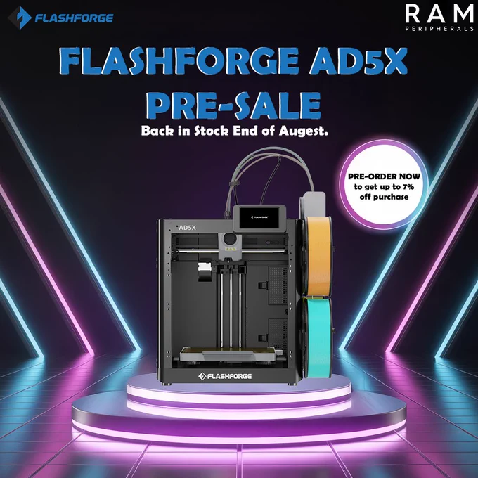 FlashForge AD5X Pre-Sale
