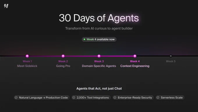 Week 4 30 Days of Agents Context Engineering