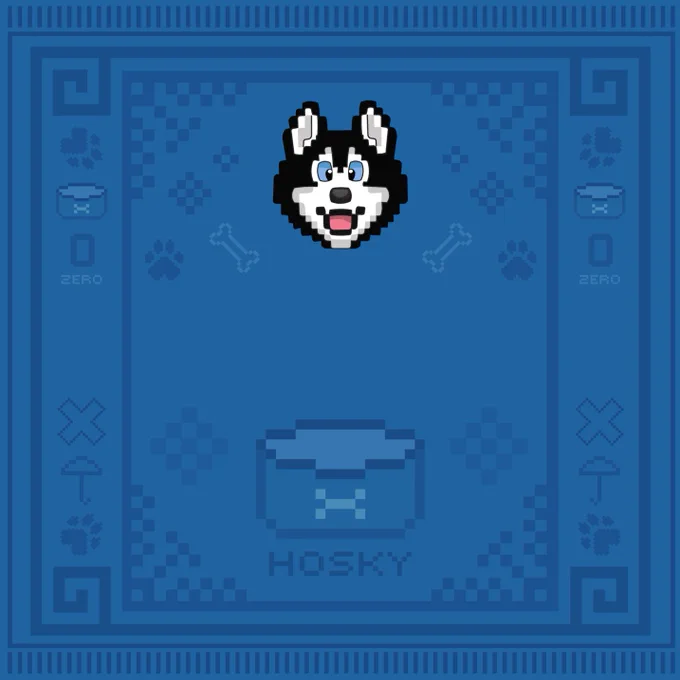 Put this text in the ALT txt for the HOSKY background please 