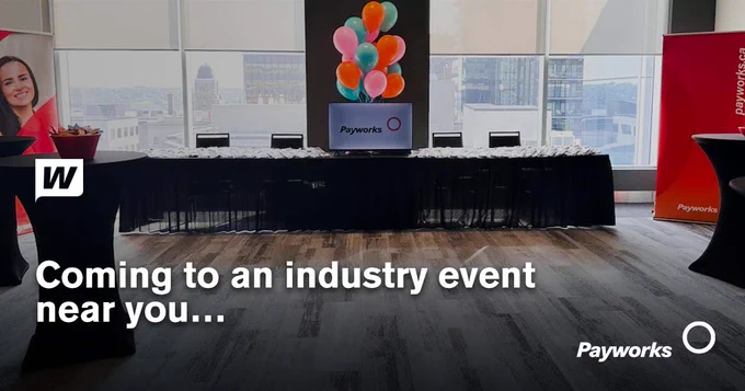 Coming to an industry event near you… 