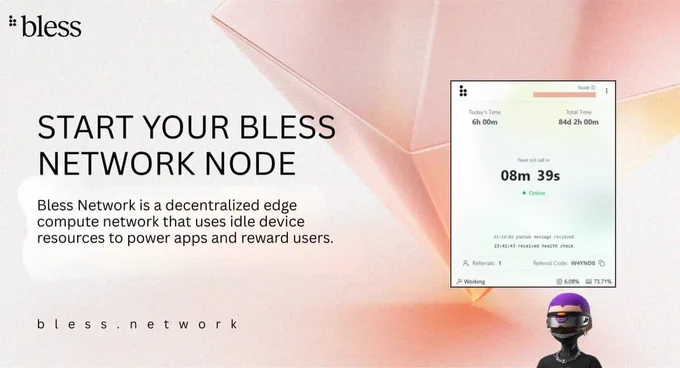 Start your Bless nodes today!