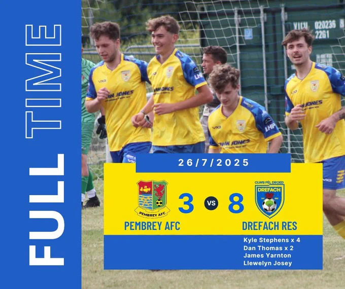 Drefach Players celebrating