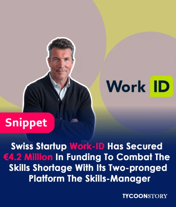 Work-ID raises €4.2M to tackle the skills shortage with its innovative Skills-Manager tool, enhancing recruitment by matching talent based on skills & cultural fit.