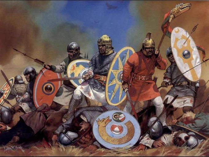 Artwork by the late, great Angus McBride.