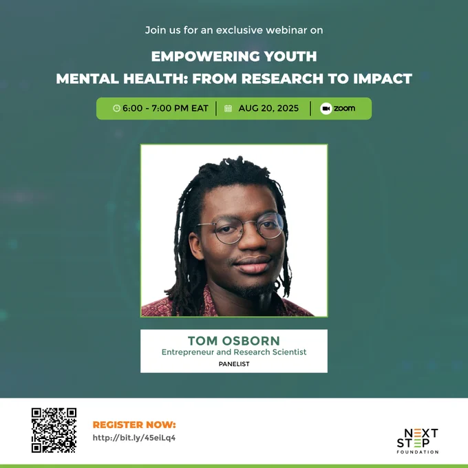 PANELIST SPOTLIGHT: 

Tom Osborn will join our upcoming webinar on "Empowering Youth Mental Health: From Research to Impact."