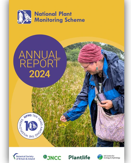 Front cover of National Plant Monitoring Scheme 2024