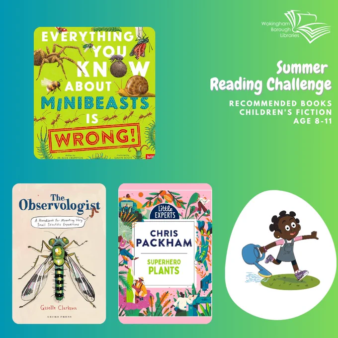 Summer Reading Challenge - non-fiction books