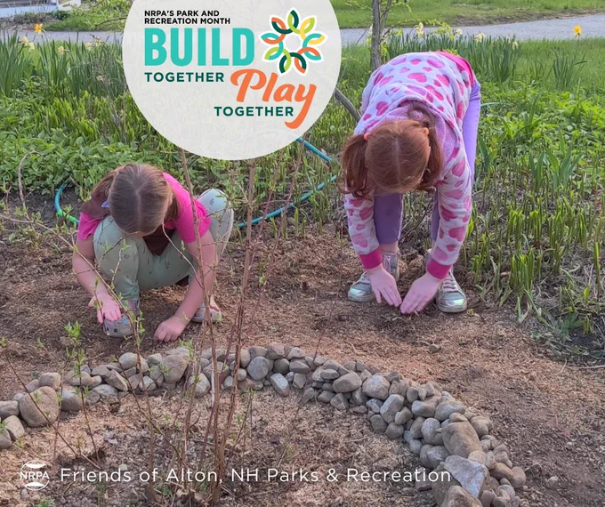 Friends of Alton, NH Parks & Recreation 2025 Park and Recreation Month cover contest submission. Submitted by Jill Houser.