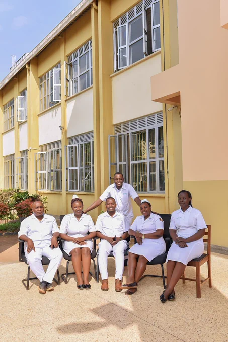 Some of the nurses and midwives who made their rotation in the department 