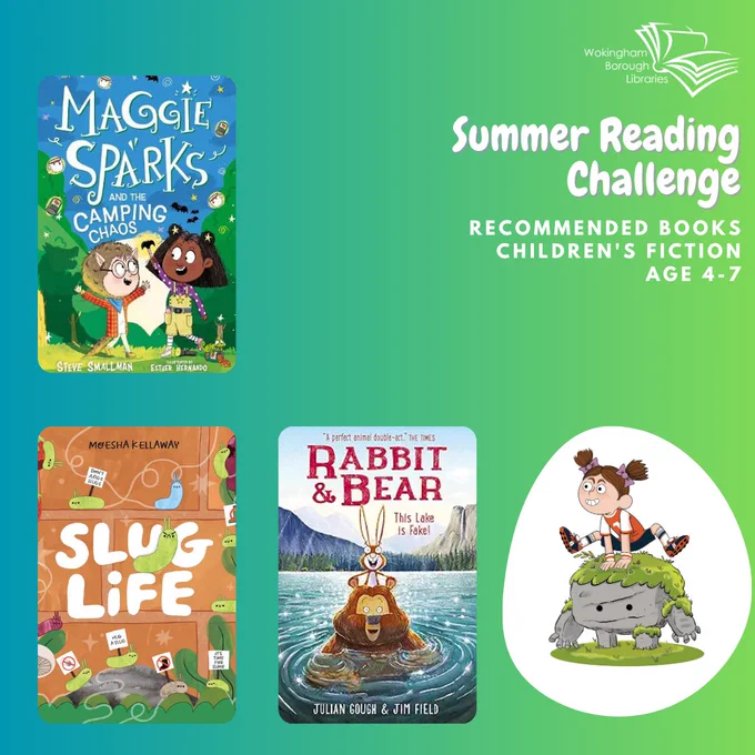 Summer Reading Challenge - book selection
