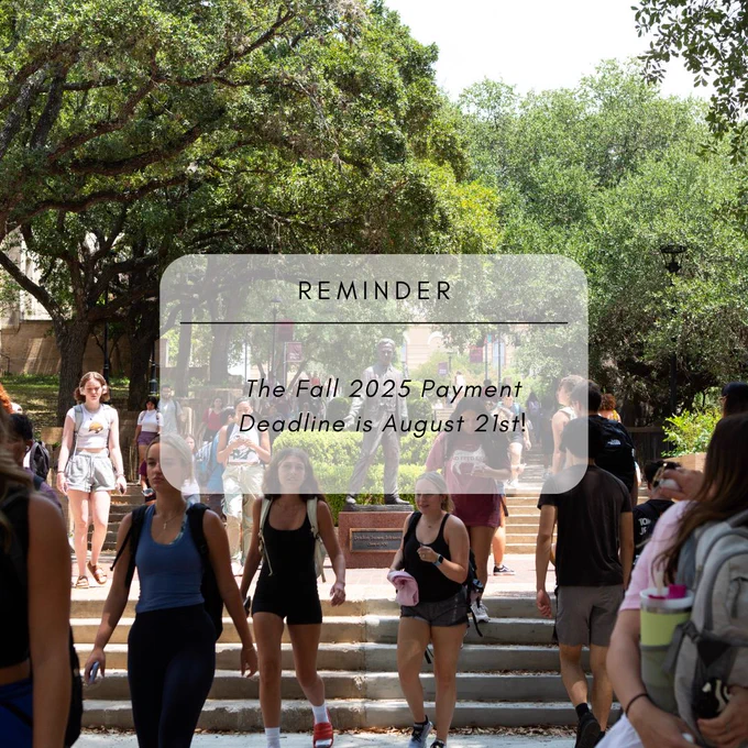 Reminder: The Fall 2025 Payment Deadline is August 21st!