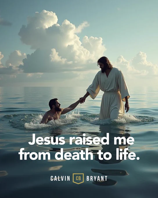 Jesus raised me from death to life