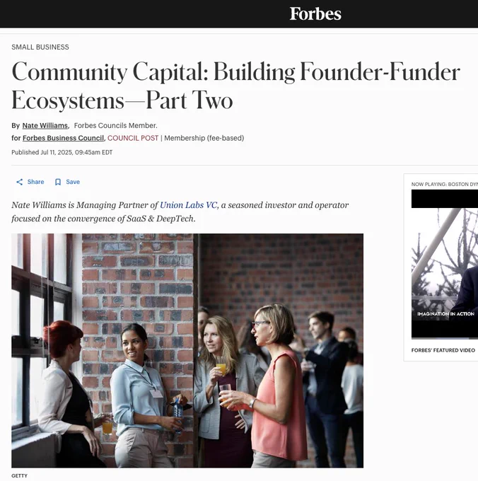 https://www.forbes.com/councils/forbesbusinesscouncil/2025/07/11/community-capital-building-founder-funder-ecosystems-part-two/