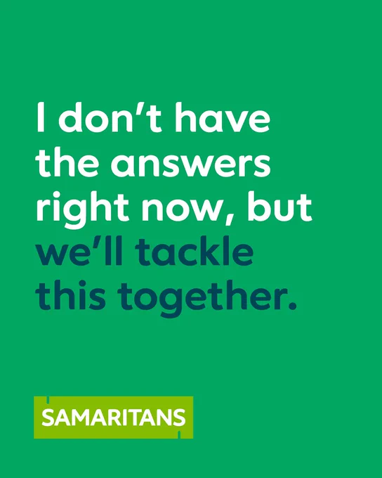 I don't have all the answers right now, but we'll tackle this together.