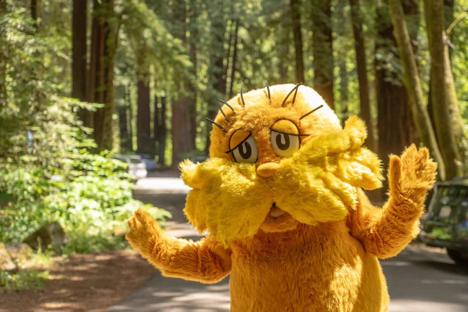 The Lorax at Samuel P. Taylor State Park in June 2025.