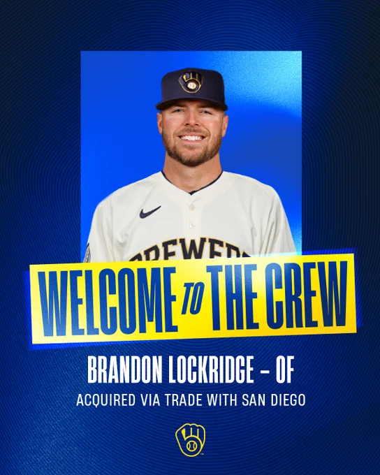 Welcome Brandon Lockridge