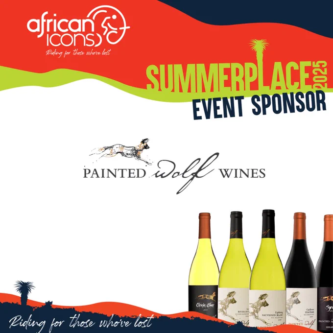 Absa African Icons 2025, Sponsor Reveal: Painted Wolf Wines.