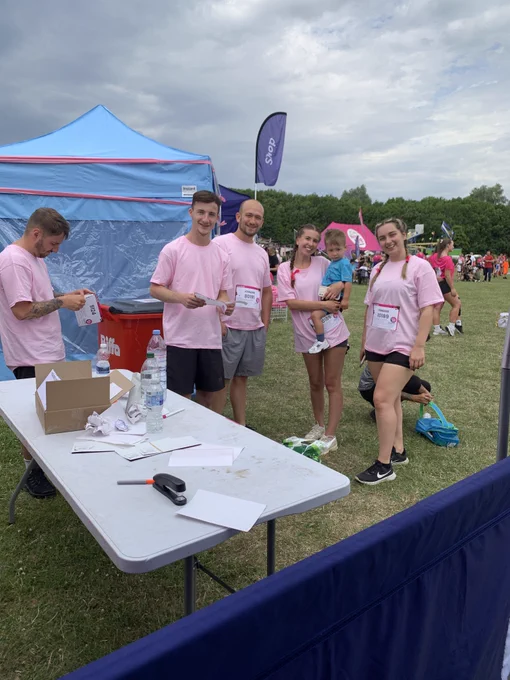 Scorching sunny day, the stalls all set up, the runners are arriving and the Cancer Research UK team is here.  
Sandwell Pretty Muddy,  on Saturday 21st June at Sandwell Valley Country Park!

To give you a sense of the impact you made:

We saw 1,873 participants take on the challenge across the Pretty Muddy.
Those participants have so far raised an incredible £167,654 for Cancer Research UK.
This fundraising can make a real, lasting difference. For example, in Birmingham, CRUK scientist Dr Eva Petermann is investigating the mechanisms behind how cancer genes manipulate the replication process. By understanding the underlying biology, she hopes to identify new ways of targeting cancer, which could lead to the development of new treatments. The funds raised from this one event alone could support her groundbreaking research — something you’ve now played a vital role in.

 #sandwellprettymuddy
#prettymuddy2025
#cruk
#balbirseimar
#balseimar
#volunteeringmatters
#volunteeringmakesadifferen