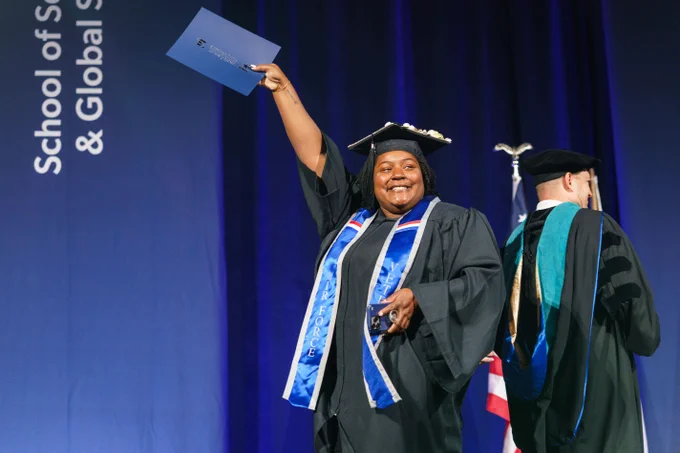 Happy Conferral Day! 🎓🎓 Congrats to everyone celebrating -- Welcome to the AMU Alumni community. 