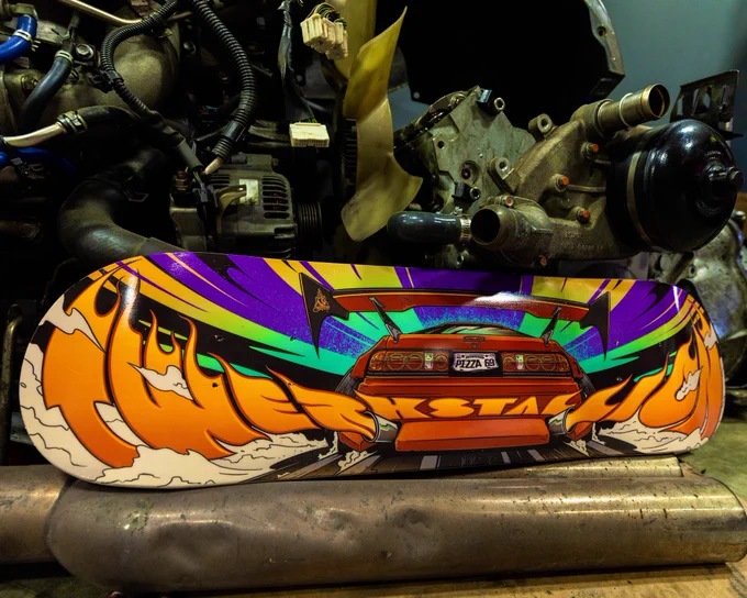Twerkstallion skate deck!