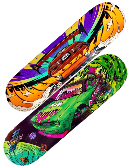 Official Nappy Boy Automotive Skate Decks!