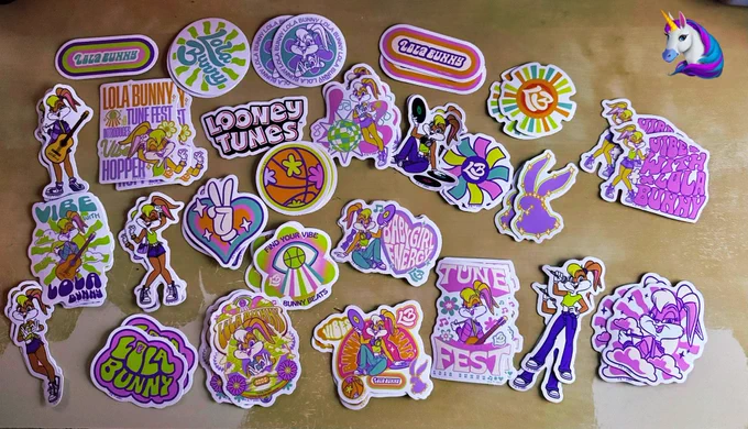 Lola Bunny Decals from Amazon