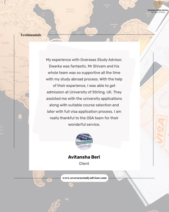 educational testimonial, overseas education, immigrants