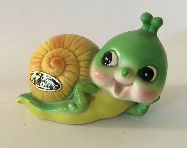 Josef Originals Snail https://au.pinterest.com/pin/1196337403532212/