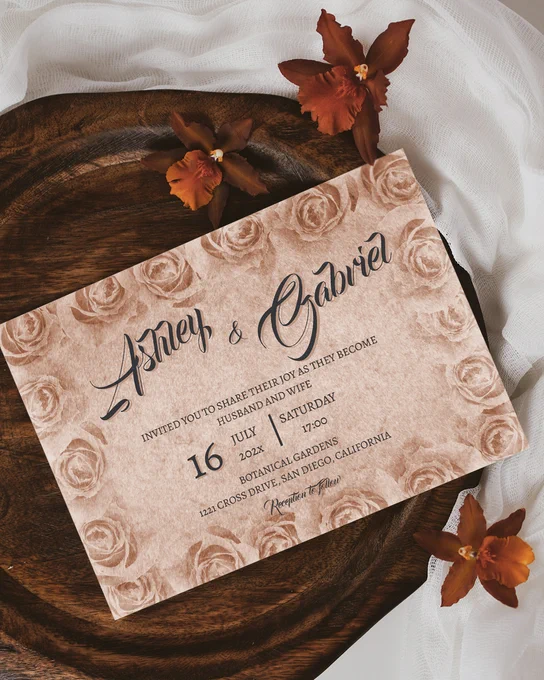 #zazzlemade @zazzle
✨ Say “I Do” in Style ✨
https://www.zazzle.com/elegant_classic_floral_rustic_wedding_invitation_3-256096236103094163

Make your big day unforgettable from the very first glance. Our elegant rose-themed wedding invitation template sets the perfect tone for your romantic celebration. 🌹💍

💌 Fully customizable
📅 Perfect for summer weddings
📍 Includes all essential details
🌸 Beautiful floral design with timeless charm

Start your love story with a touch of sophistication.
#zazzlemade #WeddingInvitation #BrideToBe #WeddingInspo #ElegantWeddings #CustomInvites #SaveTheDate #rusticwedding #spjeillustation