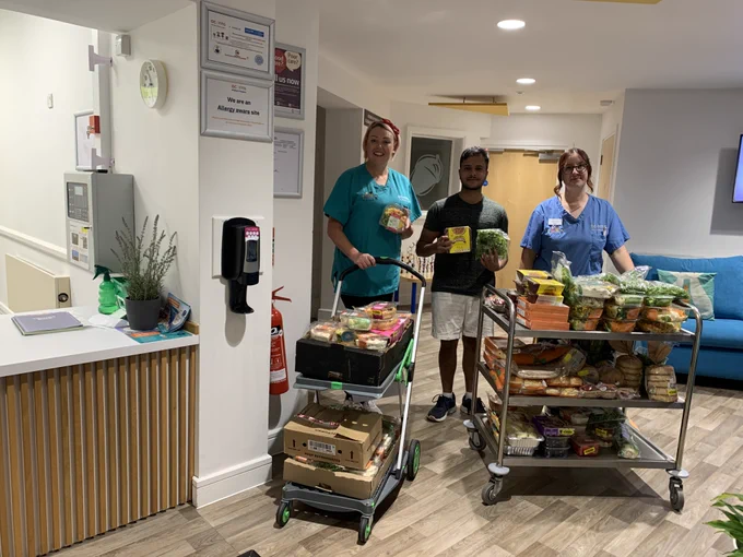 LOADS MORE FOOD Not in #landfill #landwaste but food on table,  
distributing food to families, blue light workers to help with #costoflivingcrisisuk
M&S Foodhall - Cannock
Oak Tree Trust Walsall
Balbir Seimar
#balseimar
#balbirseimar
#volunteersmakeadifference
#volunteersmakethedifference
#volunteering
#communitymatters
#letsgetwasupdone