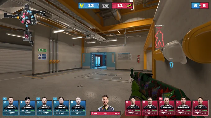 Custom CS2 HUD - Luna | cshuds.com