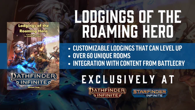Lodgings of the Roaming Hero at PathfinderInfinite.com
