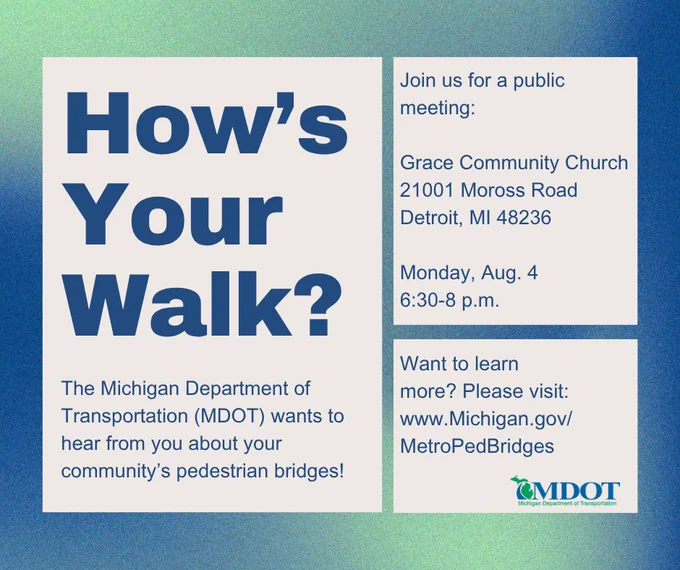 @MichiganDOT  @CityofDetroit