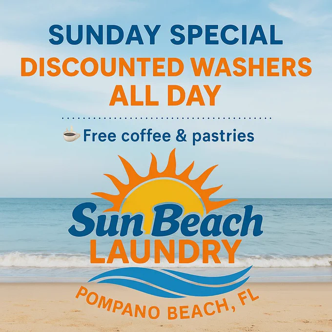 Sun beach laundry pompano beach