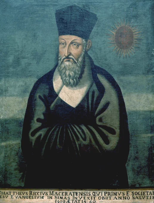 Portrait of Matteo Ricci (1552–1610) from https://en.wikipedia.org/wiki/Matteo_Ricci#/media/File:Ricciportrait.jpg