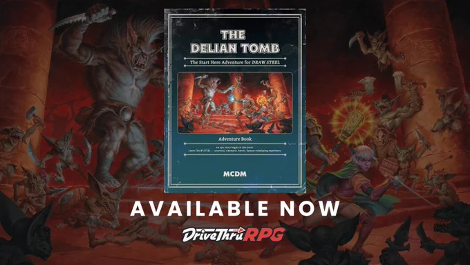 The Delian Tomb at DriveThruRPG.com