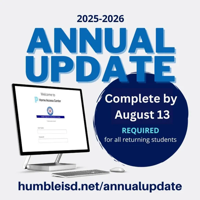 Annual update required by August 13