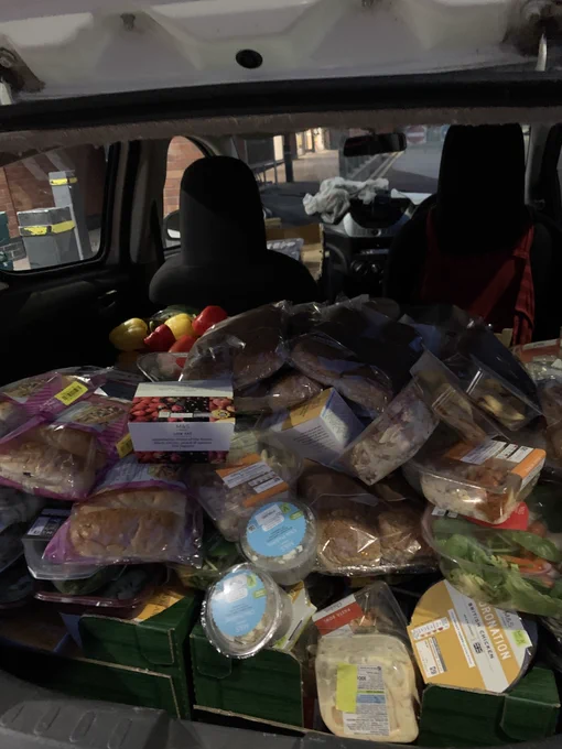 BUSY START OF AUGUST - LOADS MORE FOOD Not in #landfill  #landwaste but food on table,  
distributing food to families, blue light workers to help with #costoflivingcrisisuk
M&S Foodhall - Cannock 
Oak Tree Trust Walsall 
Balbir Seimar
#balseimar 
#balbirseimar
#volunteersmakeadifference
#volunteersmakethedifference
#volunteering
#communitymatters
#letsgetwasupdone