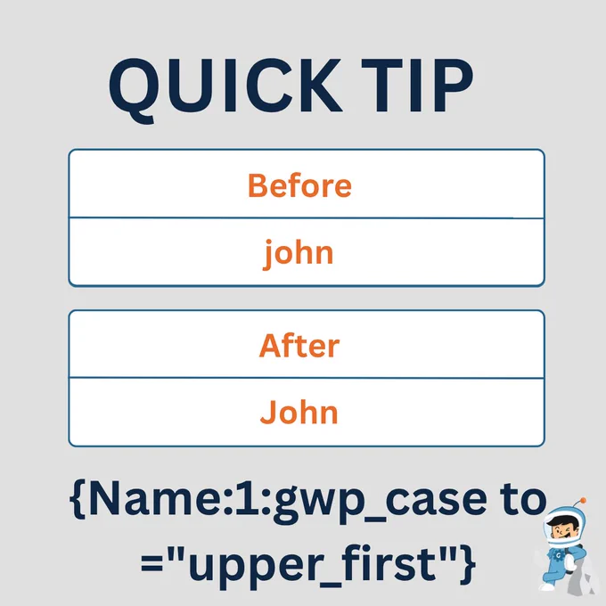 Quick Tip Advanced Merge Tag Modifier