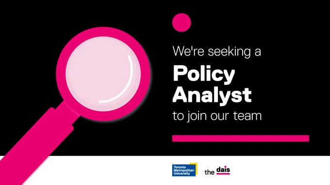 We're seeking a Policy Analyst to join our team