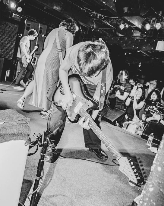 photo of Bad Moves live at our last show