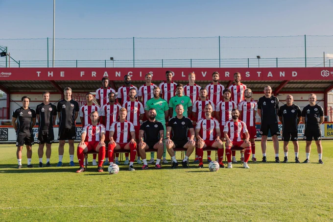 The Brackley Town Squad 25/26 season