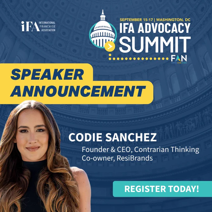Small Biz, Big Impact: Codie Sanchez Live at the 2025 IFA Advocacy Summit