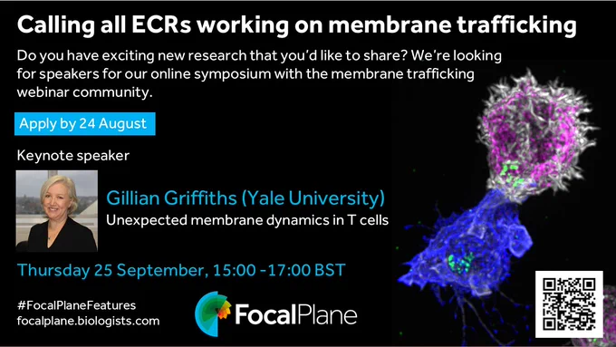 Calling all ECRs working on membrane trafficking