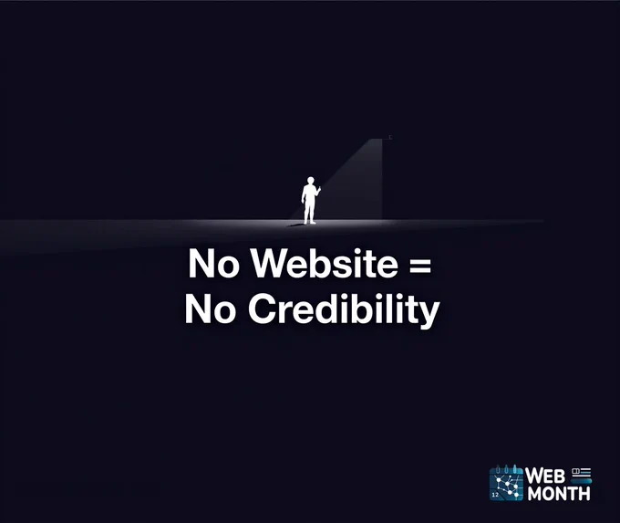 No website = No credibility