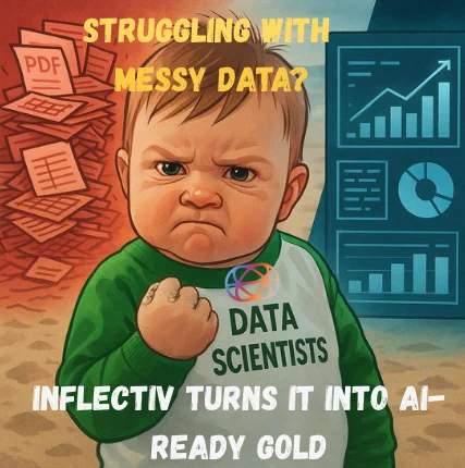 #dataTransformation #AIReadyData #PDFtoData #StructuredData #TokenizedData #AIData #LLMData #ZKProof #DataChaos #DataOrganization #DataToAI #DataProcessing #DataAnalytics #DataScience #DataManagement #DataEngineering #DataInfrastructure #Inflectiv #DataSolution #DataTechnology #DataToolkit #DataInnovation #DataAutomation #DataEfficiency #DataTransparency #DataCompliance #DataInsights #DataOptimization #DataRevolution