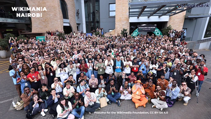 Wikimania 2025 group photo
