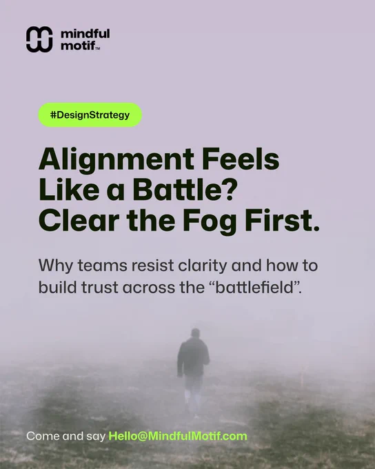 Alignment Feels Like a Battle? Clear the Fog First.