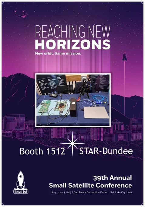 STAR-Dundee at SmallSat 2025 - Booth 1512.