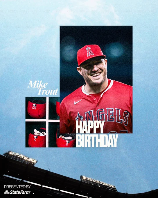 Happy Birthday, Mike Trout!